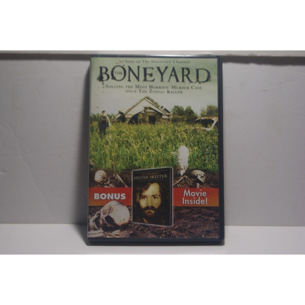 The Boneyard W/Bonus film: The Six Degrees of Helter Skelter DVD 2009 Myst Thril